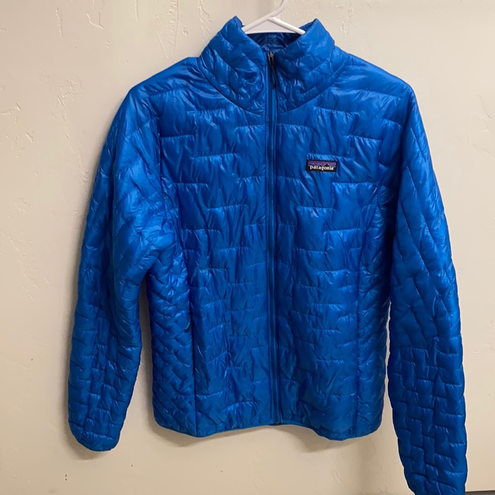 Blue Patagonia nano jacket